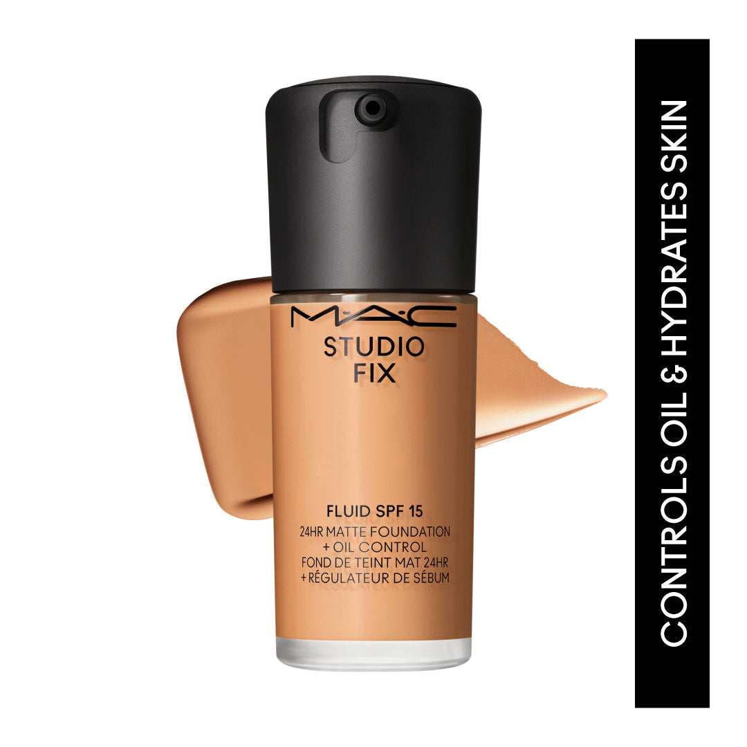 M.A.C Studio Fix Fluid SPF 15 Soft Matte Foundation With Hyaluronic Acid