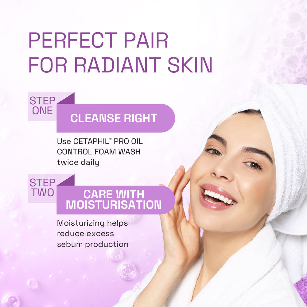 Cetaphil Pro Oil Control Foam Face Wash For Oily Sensitive Skin