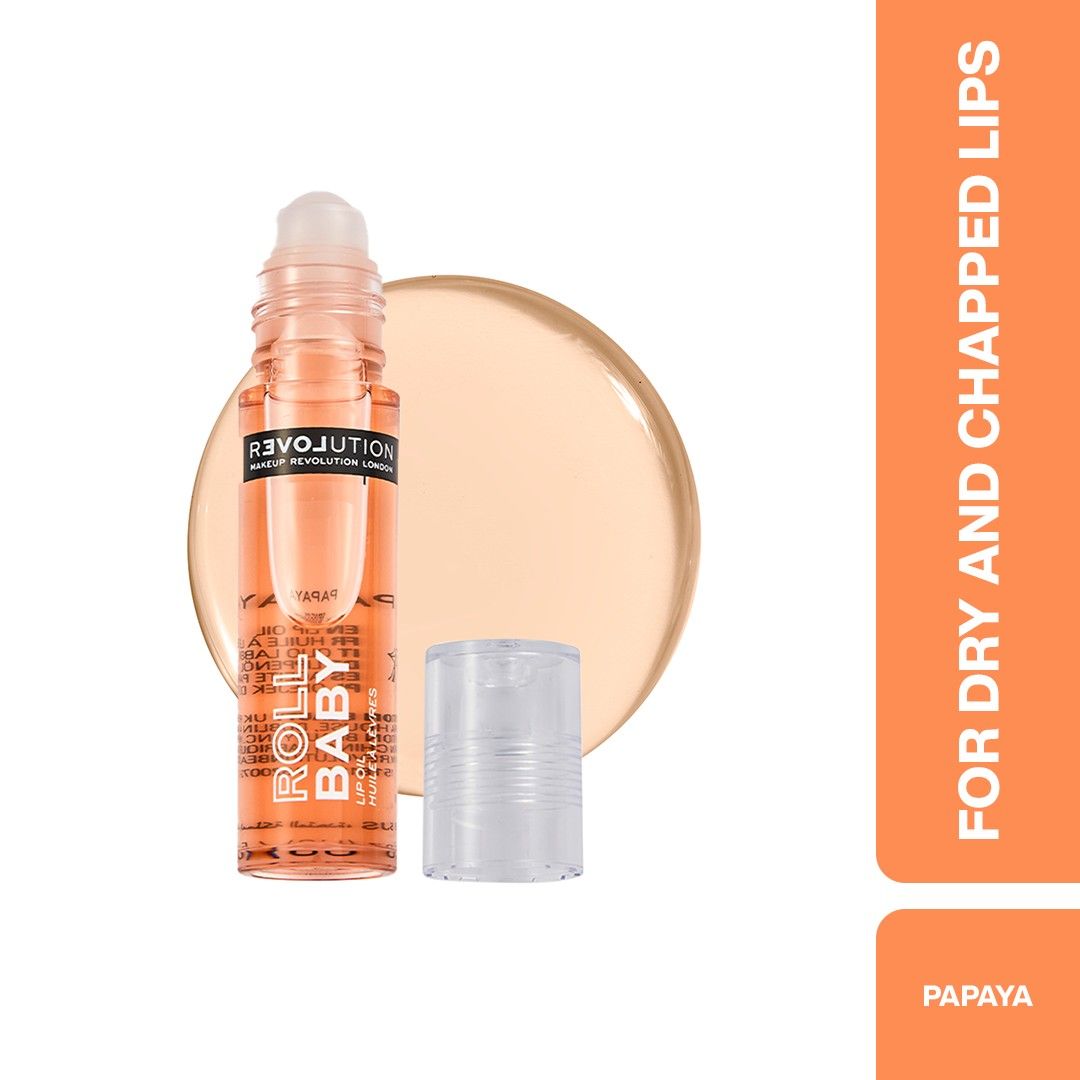 Revolution Relove Roll Baby Lip Oil Papaya