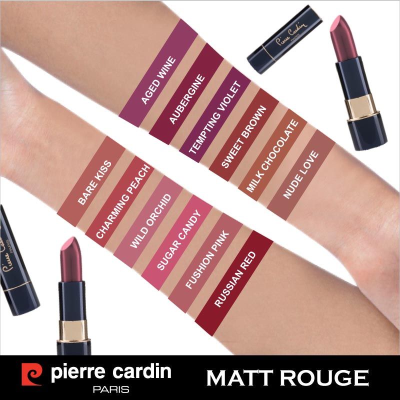 Pierre Cardin Paris - Matte Rouge