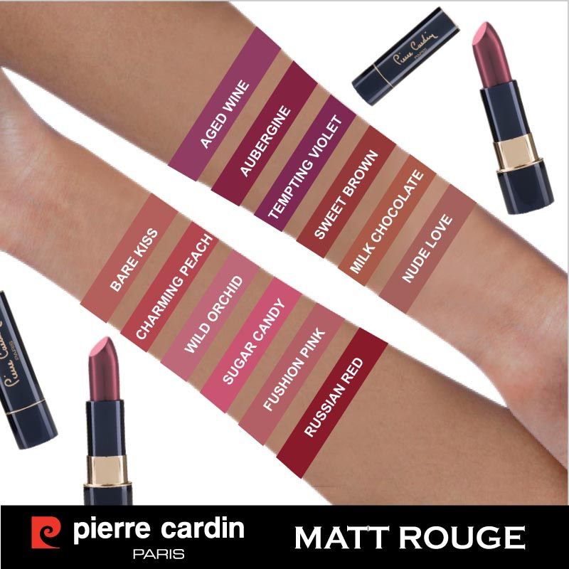 Pierre Cardin Paris - Matte Rouge