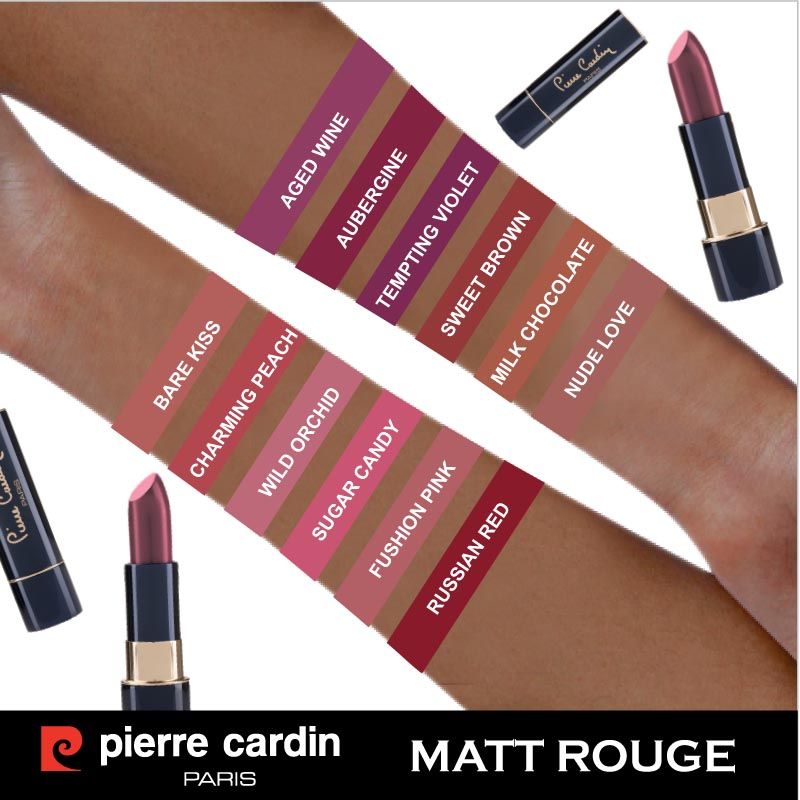 Pierre Cardin Paris - Matte Rouge