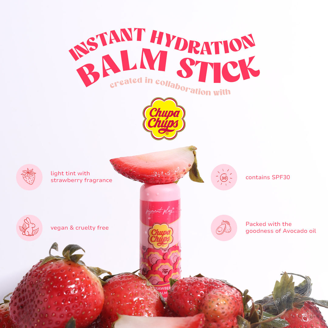 Pigment Play Chupa Chups Lip Balm With SPF 30