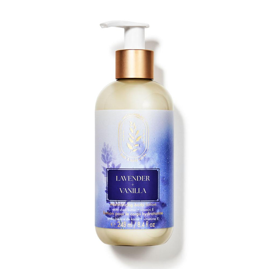 Bath & Body Works Lavender Vanilla Moisturizing Body Lotion