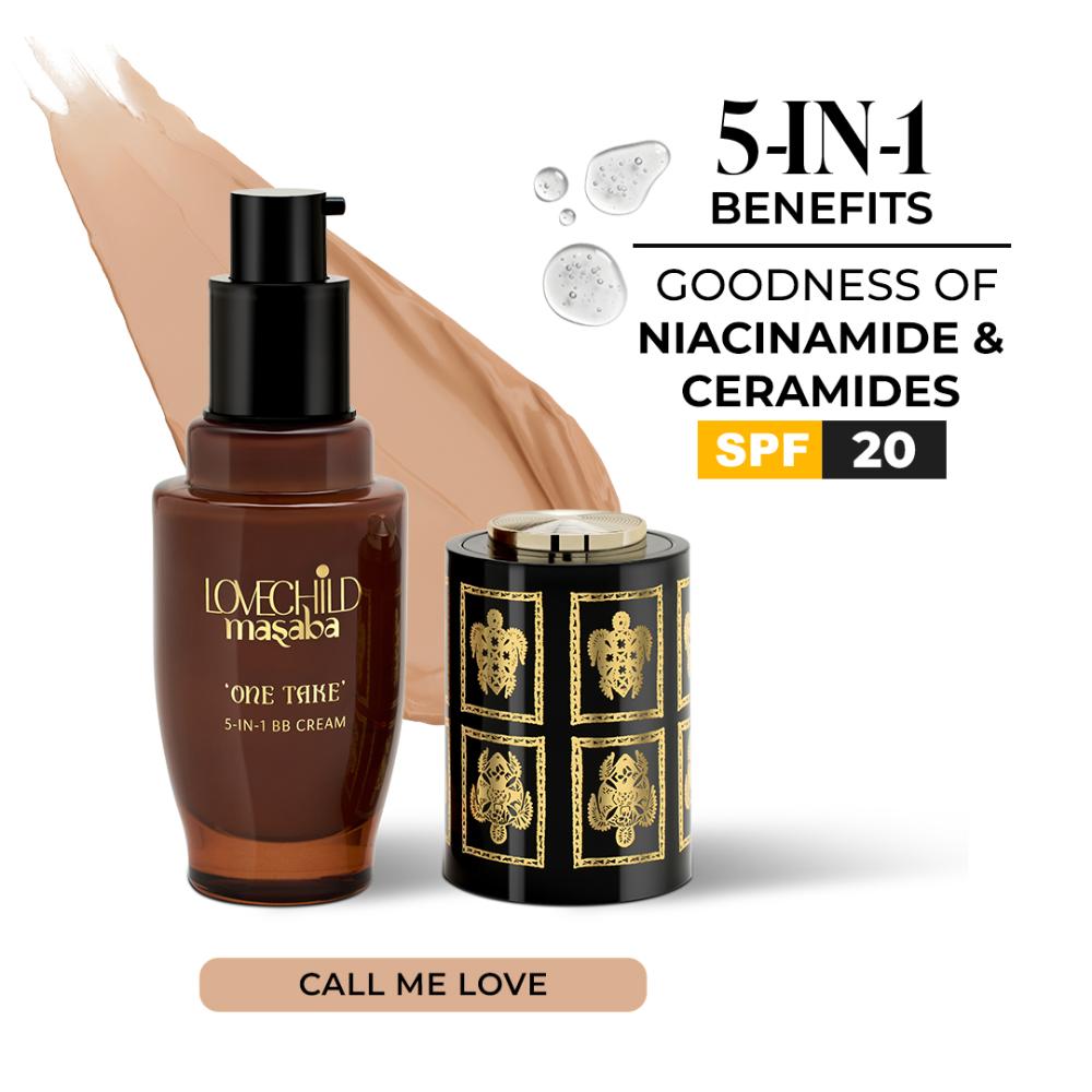 LoveChild Masaba One Take 5-In-1 BB Cream SPF 20 PA++