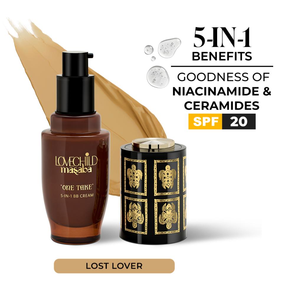 LoveChild Masaba One Take 5-In-1 BB Cream SPF 20 PA++