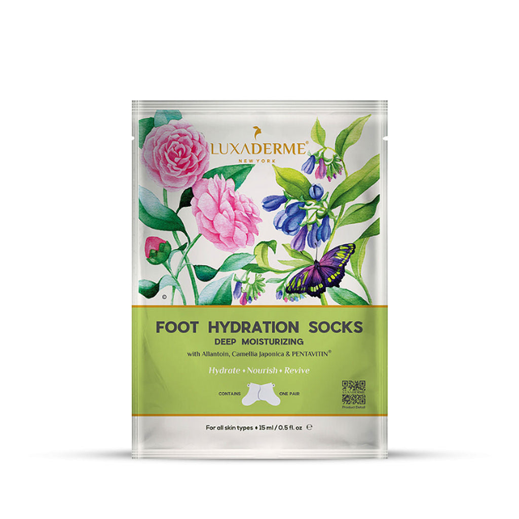 LuxaDerme Deep Moisturizing - Foot Hydration Socks