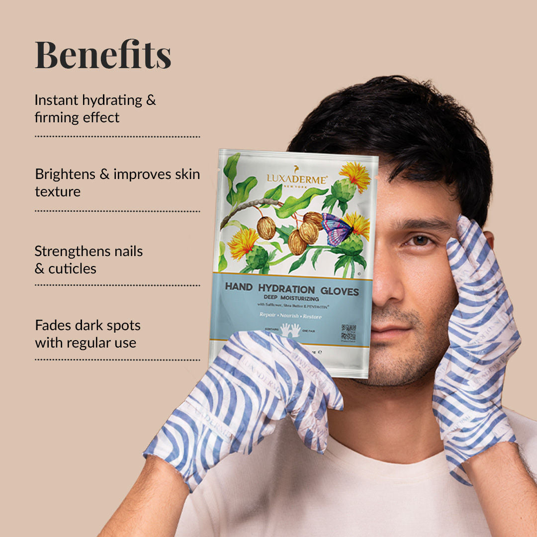 LuxaDerme Hand Hydration Gloves