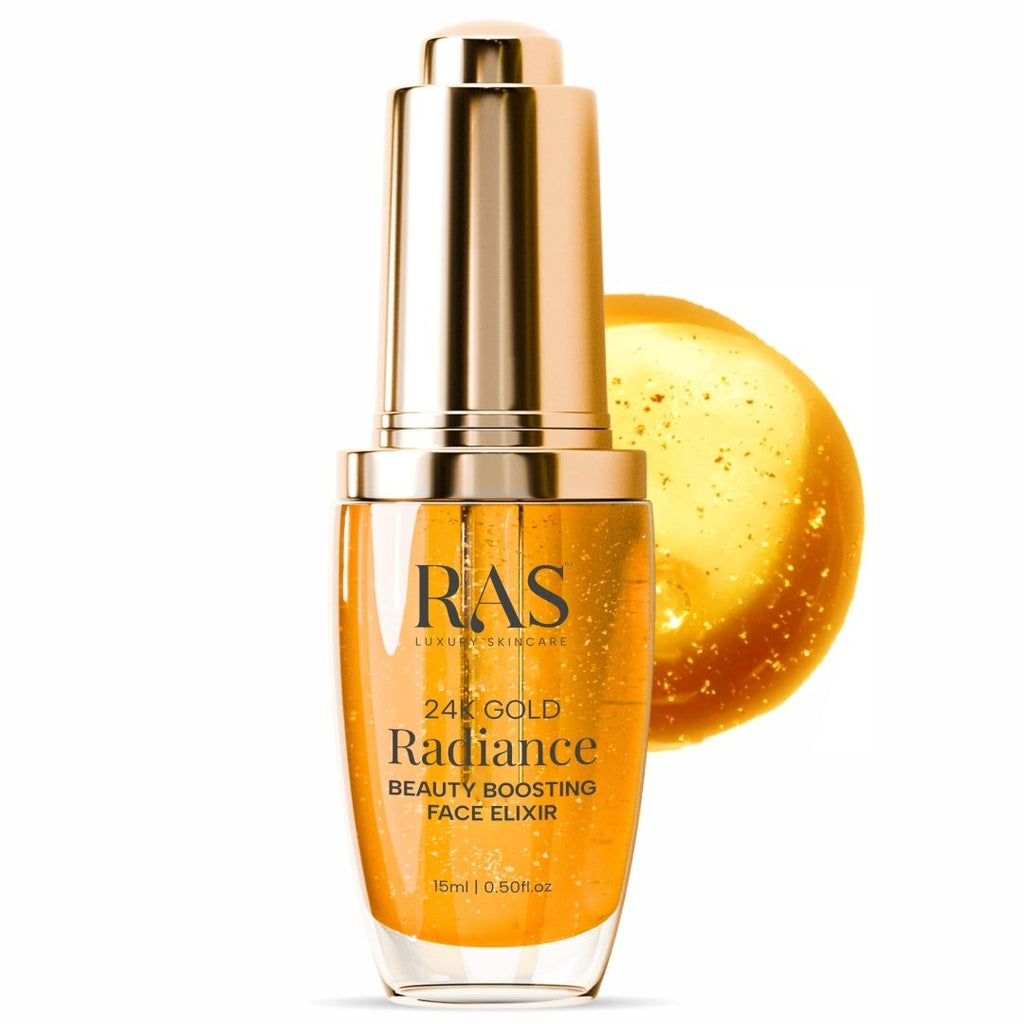 RAS Luxury Oils 24K Gold Radiance Beauty Boosting Face Elixir