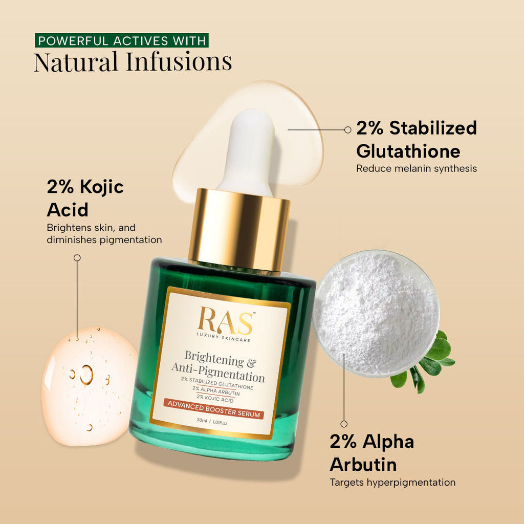 RAS Luxury Oils Brightening & Anti Pigmentation Advanced Booster Serum