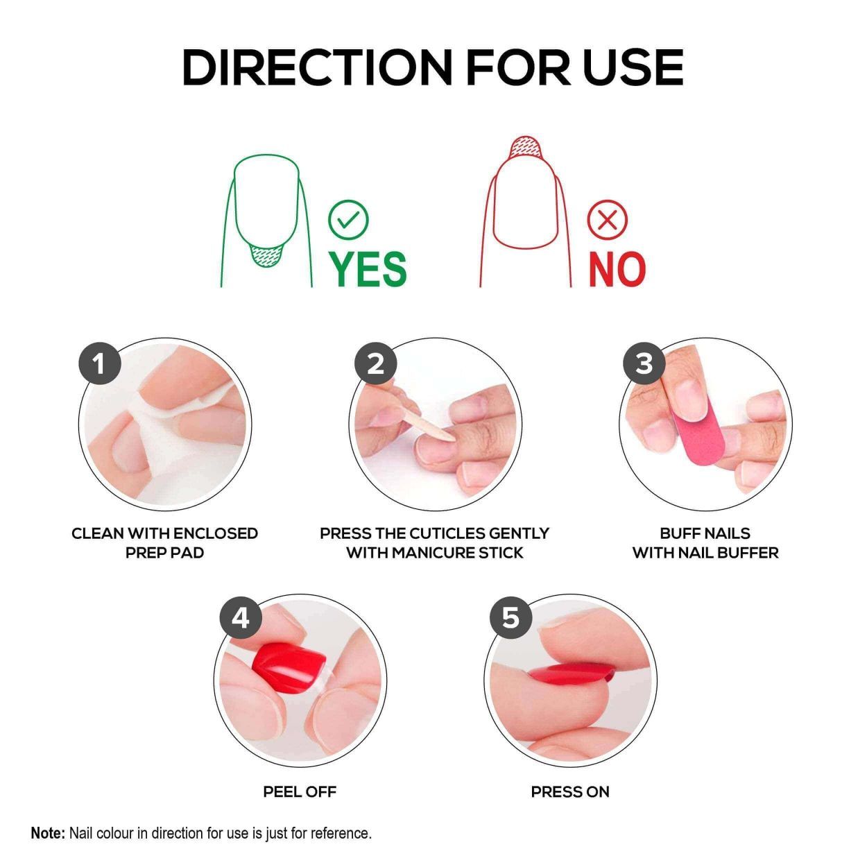 Renee Cosmetics Stick On Nails