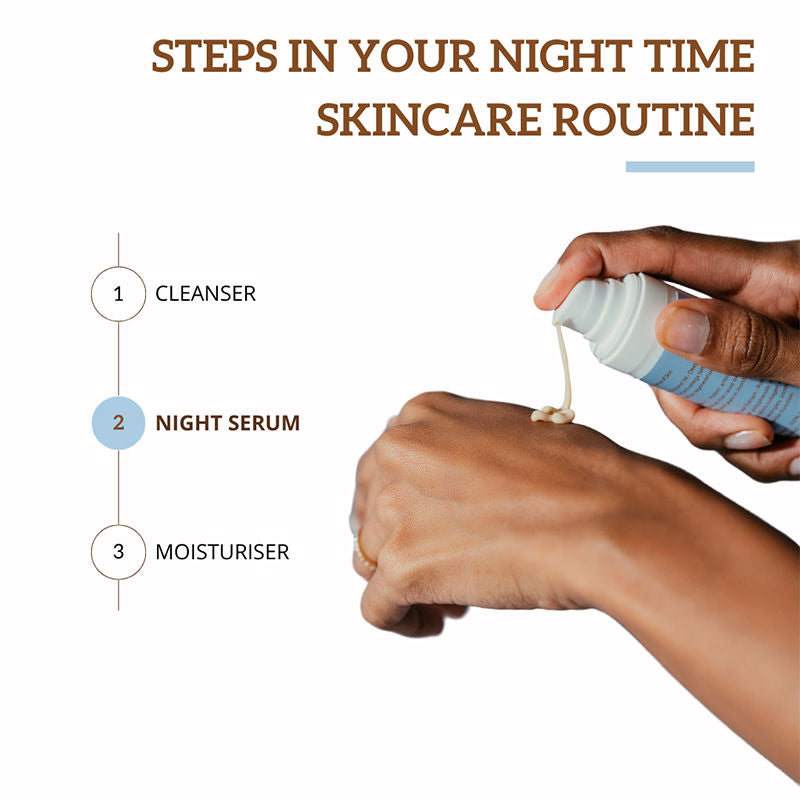 Sandiva Overnight Revitalising Super Serum with Vitamin E & Patchouli - Anti-ageing & Brightening