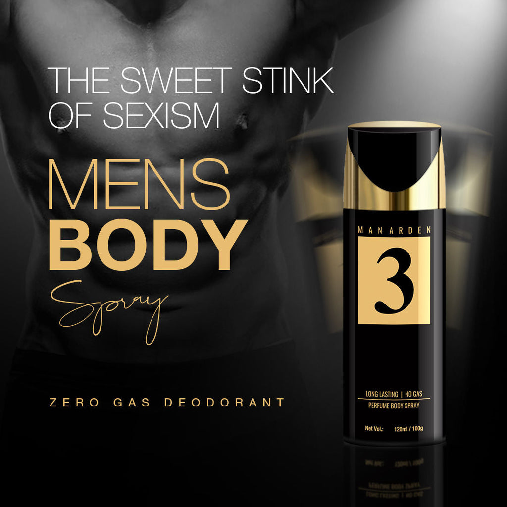 Man Arden #3 Long Lasting Ultra Luxury Perfume Body Spray