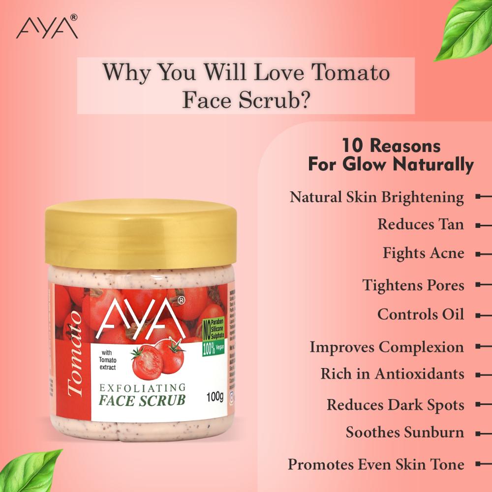 AYA Tomato Exfoliating Face Scrub