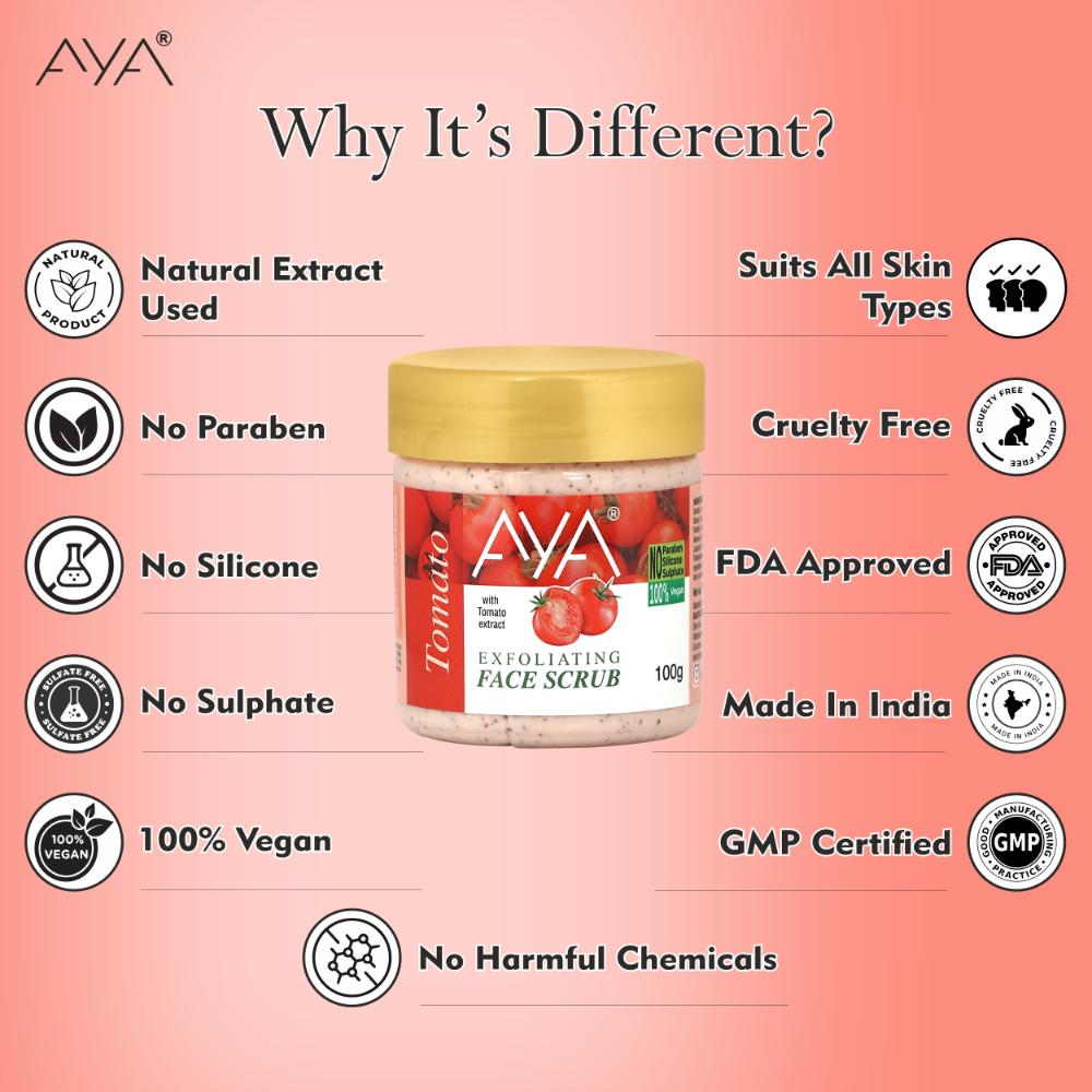 AYA Tomato Exfoliating Face Scrub