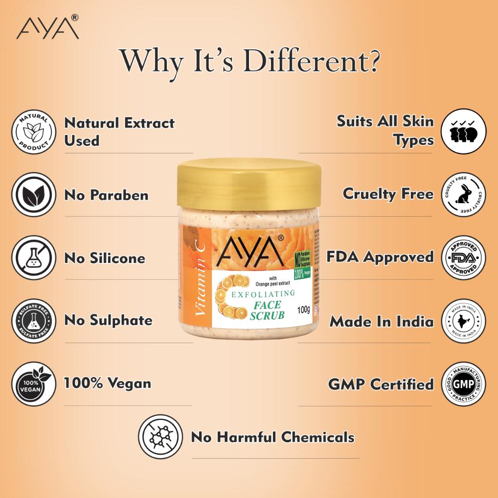 AYA Vitamin C Exfoliating Face Scrub
