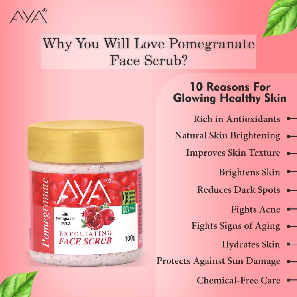 AYA Pomegranate Exfoliating Face Scrub