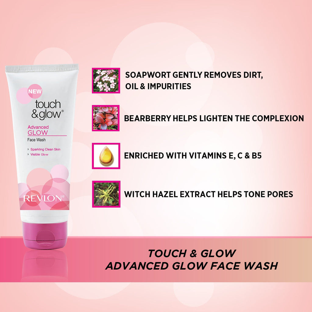 Revlon Touch & Glow Advanced Glow Facewash