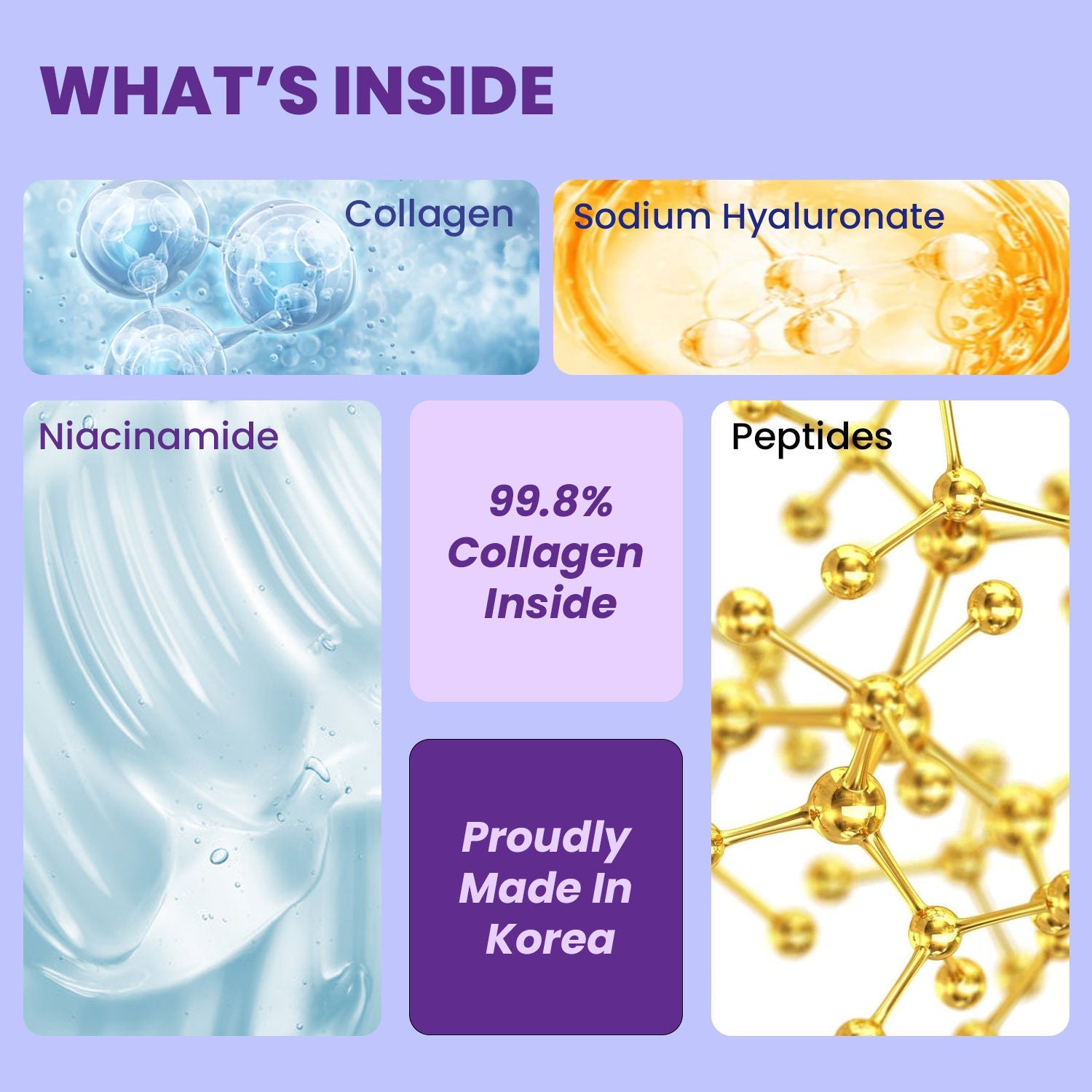 WILDGLOW Invisible Melting Collagen Face Mask 1 Unit- 6 Patches