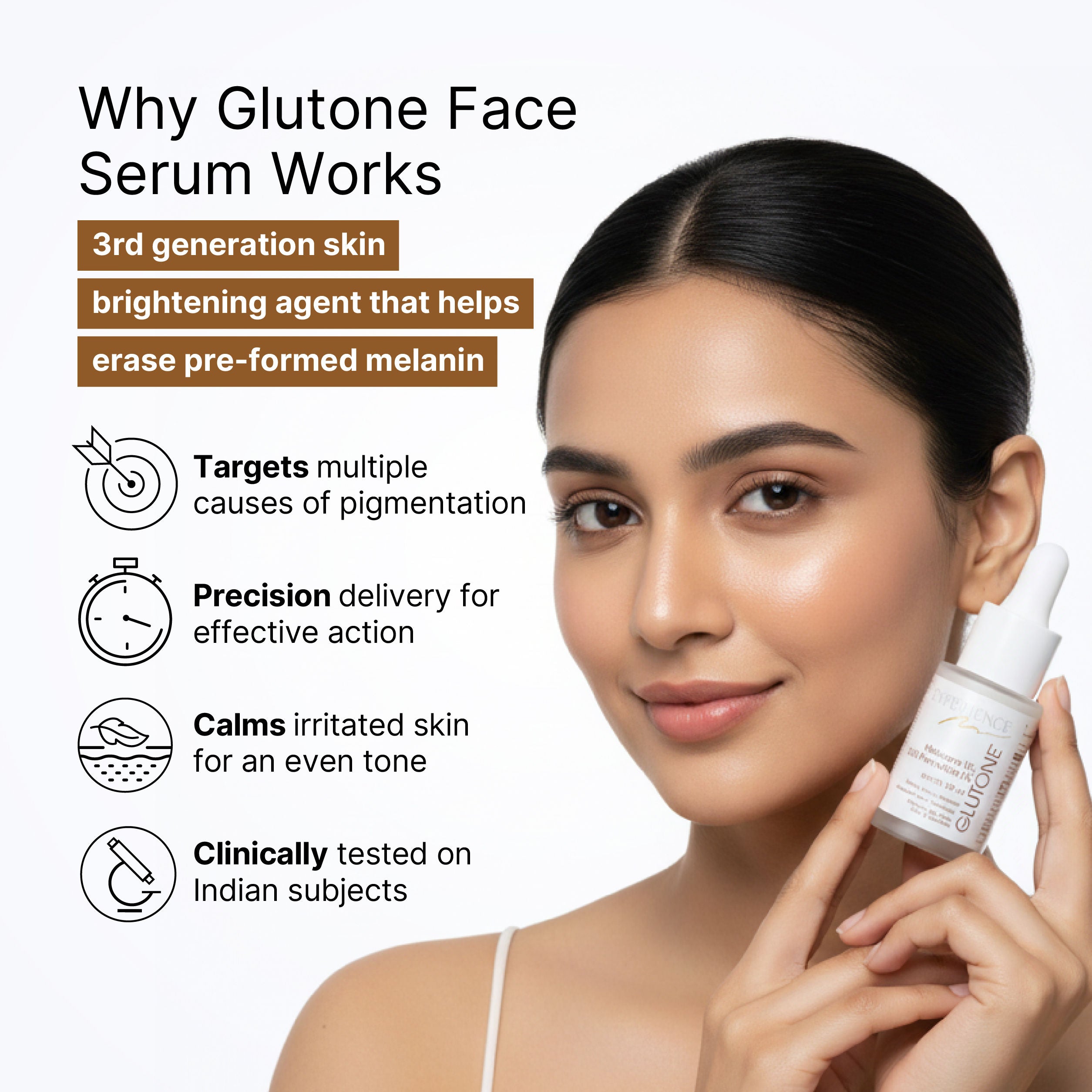 Glutone Skin Lightening Face Serum For Glowing And Radiant Skin