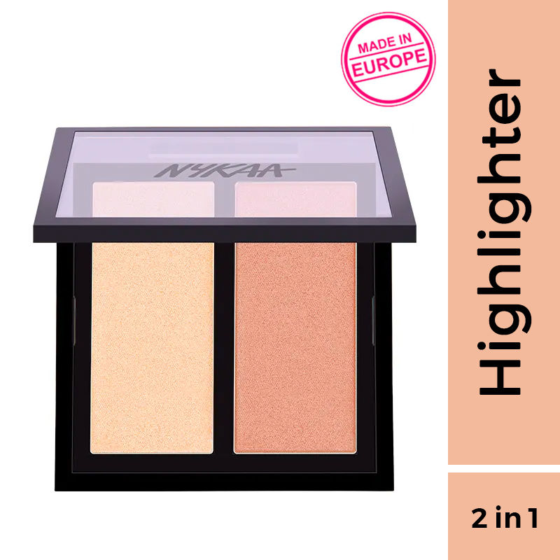Nykaa Cosmetics Glow Getter Highlighting & Illuminating Duo Palette