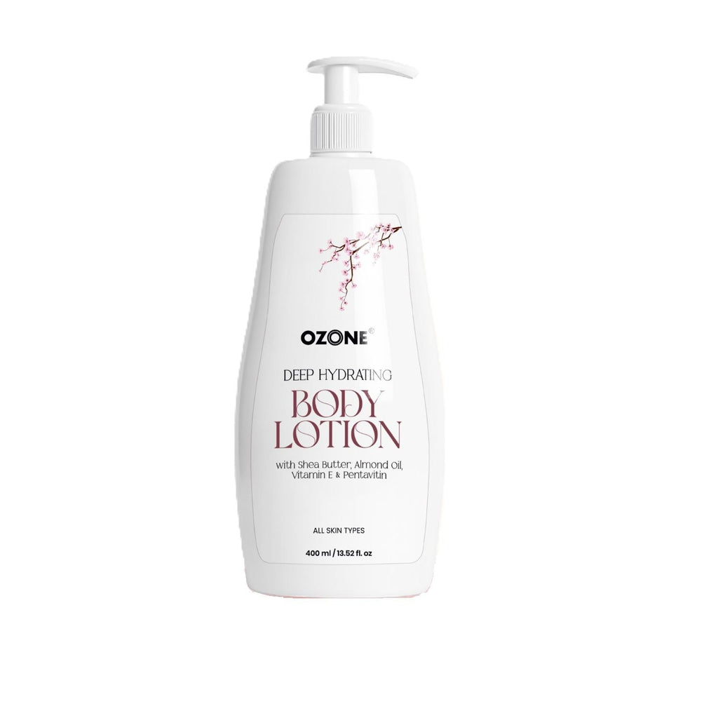 Ozone Deep Hydrating Body Lotion, Up To 72-Hour Deep Hydration, For All Skin Types