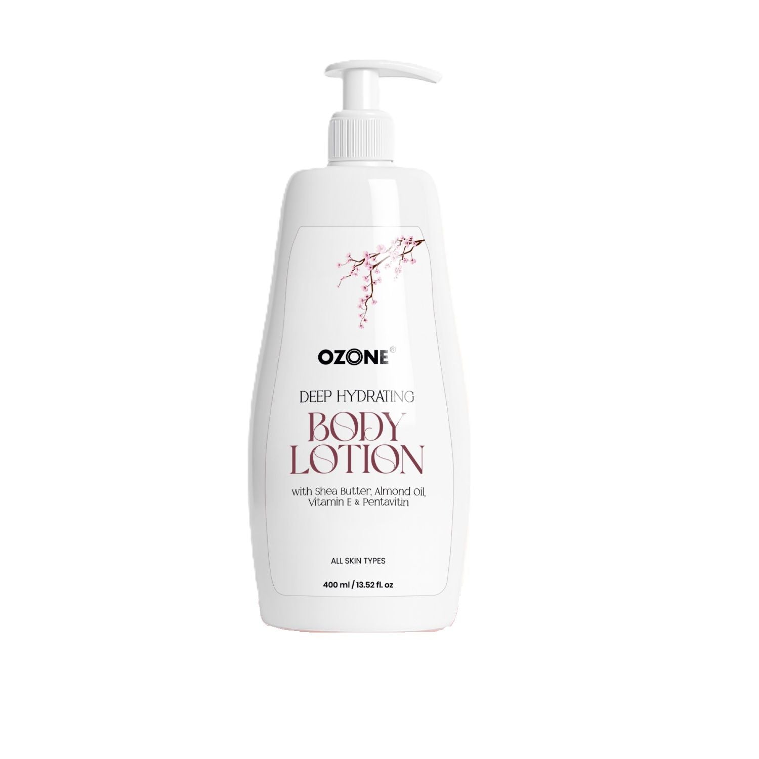 Ozone Deep Hydrating Body Lotion, Up To 72-Hour Deep Hydration, For All Skin Types
