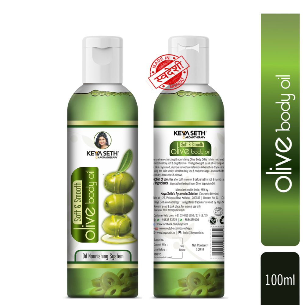 Keya Seth Aromatherapy Soft & Smooth Olive Body Oil