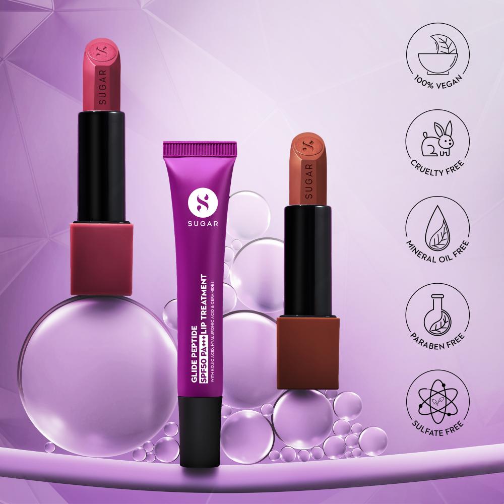 SUGAR Glide Peptide Serum Lipstick