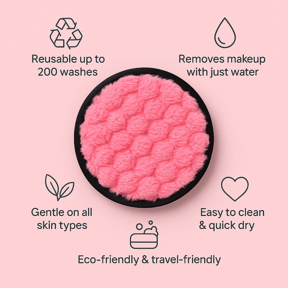 Kayanara Reusable Makeup Remover Pad - Sustainable Alternative to Disposable Wipes.