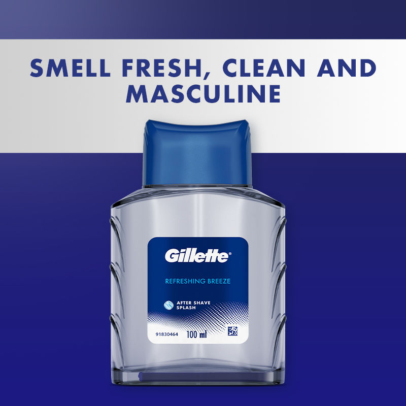 Gillette After Shave Splash Refreshing Breeze