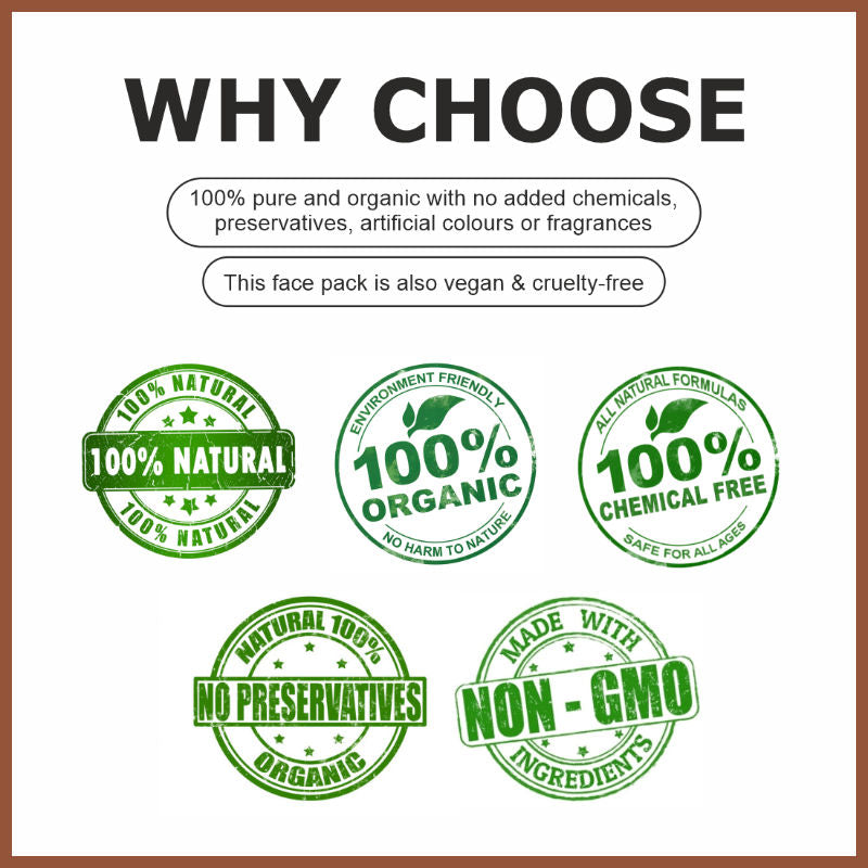 She Essentials Choclate Clay Mask For Exfoliation Skin & Brightening