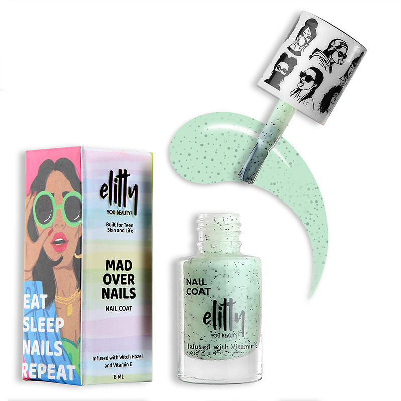 Elitty Mad Over Glossy Nail Polish - Self Starter