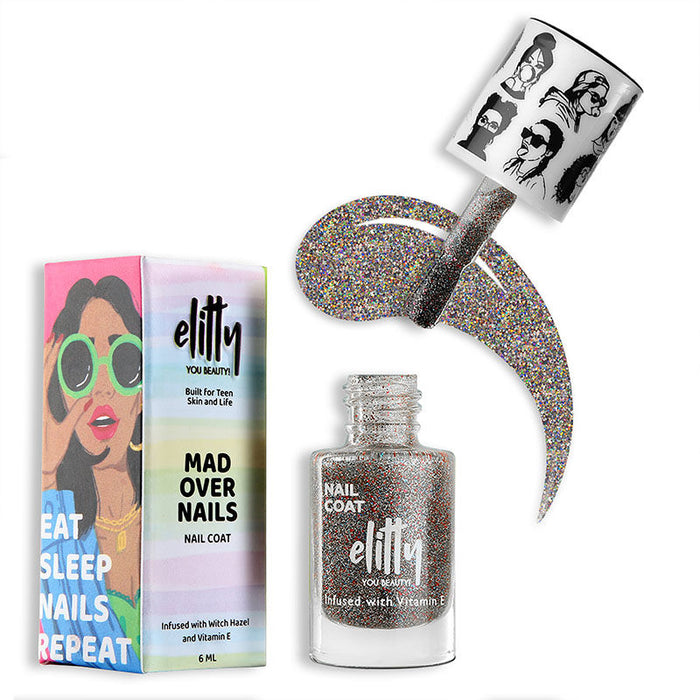 Elitty Mad Over Shimmer Nail Polish