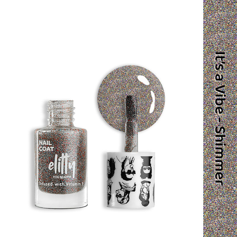 Elitty Mad Over Shimmer Nail Polish