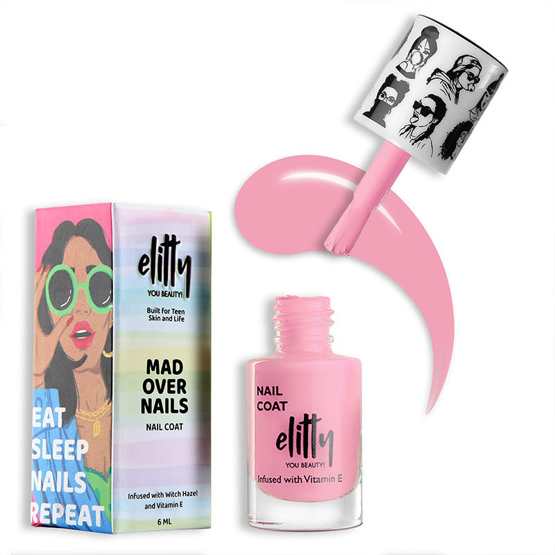 Elitty Mad Over Glossy Nail Polish - Self Starter