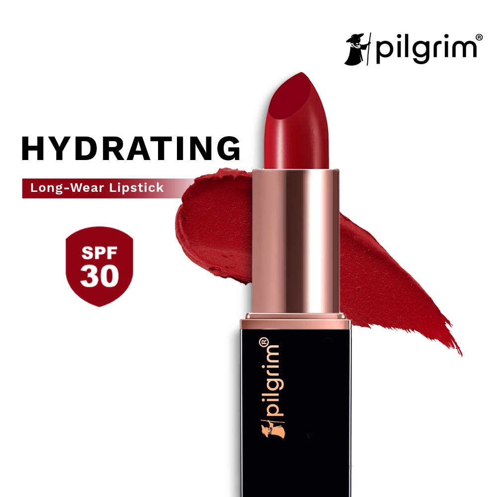 Pilgrim Matte Me Up Intense Colour Transferproof & Smudgeproof Lipstick