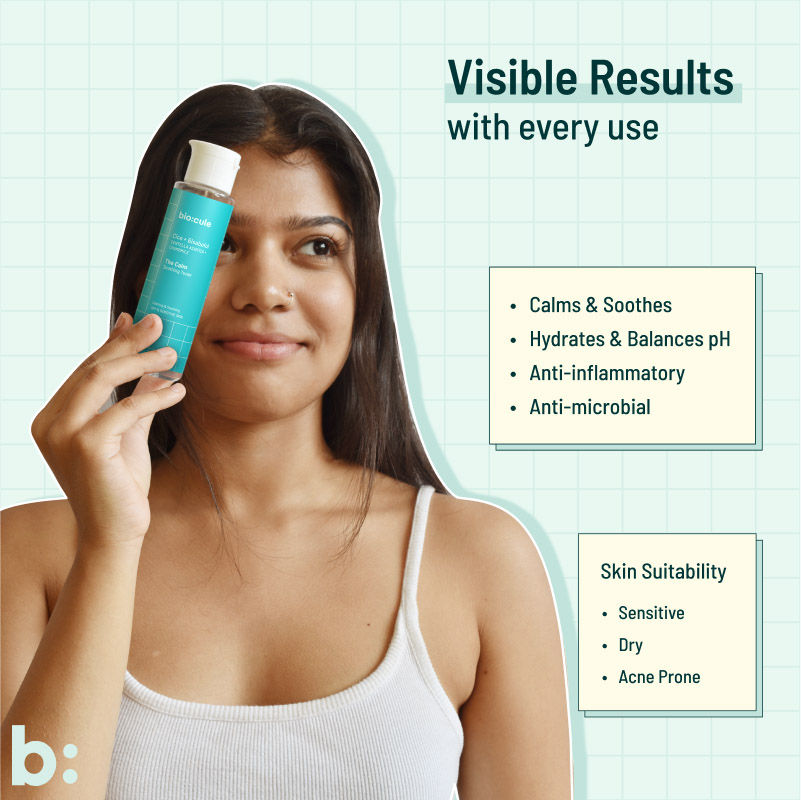 Biocule The Calm Soothing Face Toner - For Sensitive Skin
