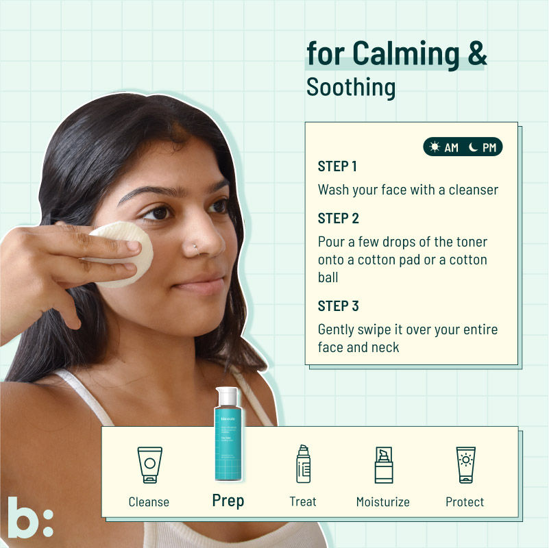 Biocule The Calm Soothing Face Toner - For Sensitive Skin