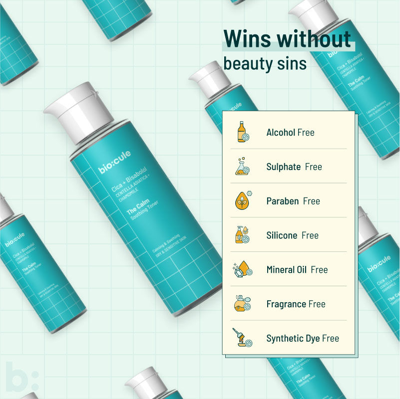 Biocule The Calm Soothing Face Toner - For Sensitive Skin