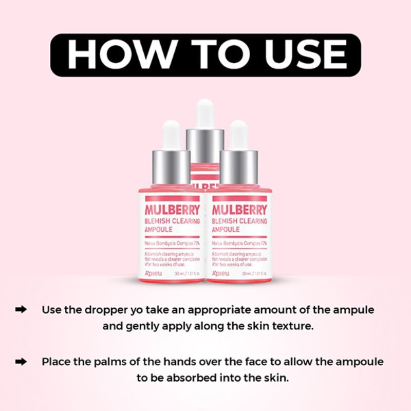 Apieu Mulberry Blemish Clearing Ampoule