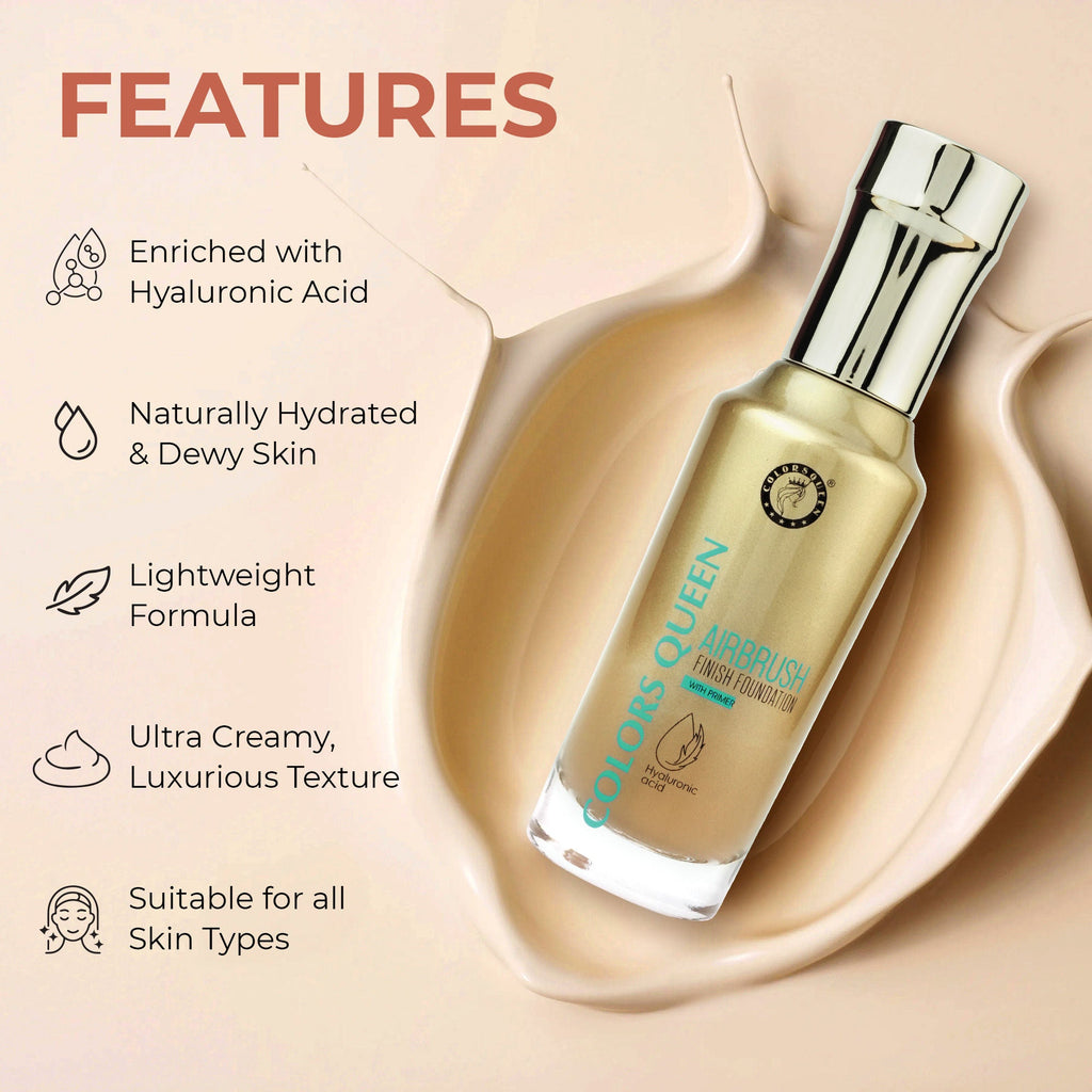Colors Queen Airbrush Foundation With Primer
