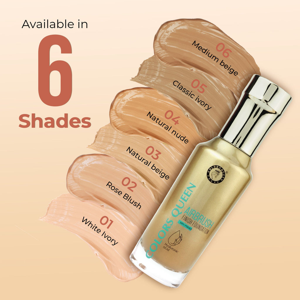 Colors Queen Airbrush Foundation With Primer