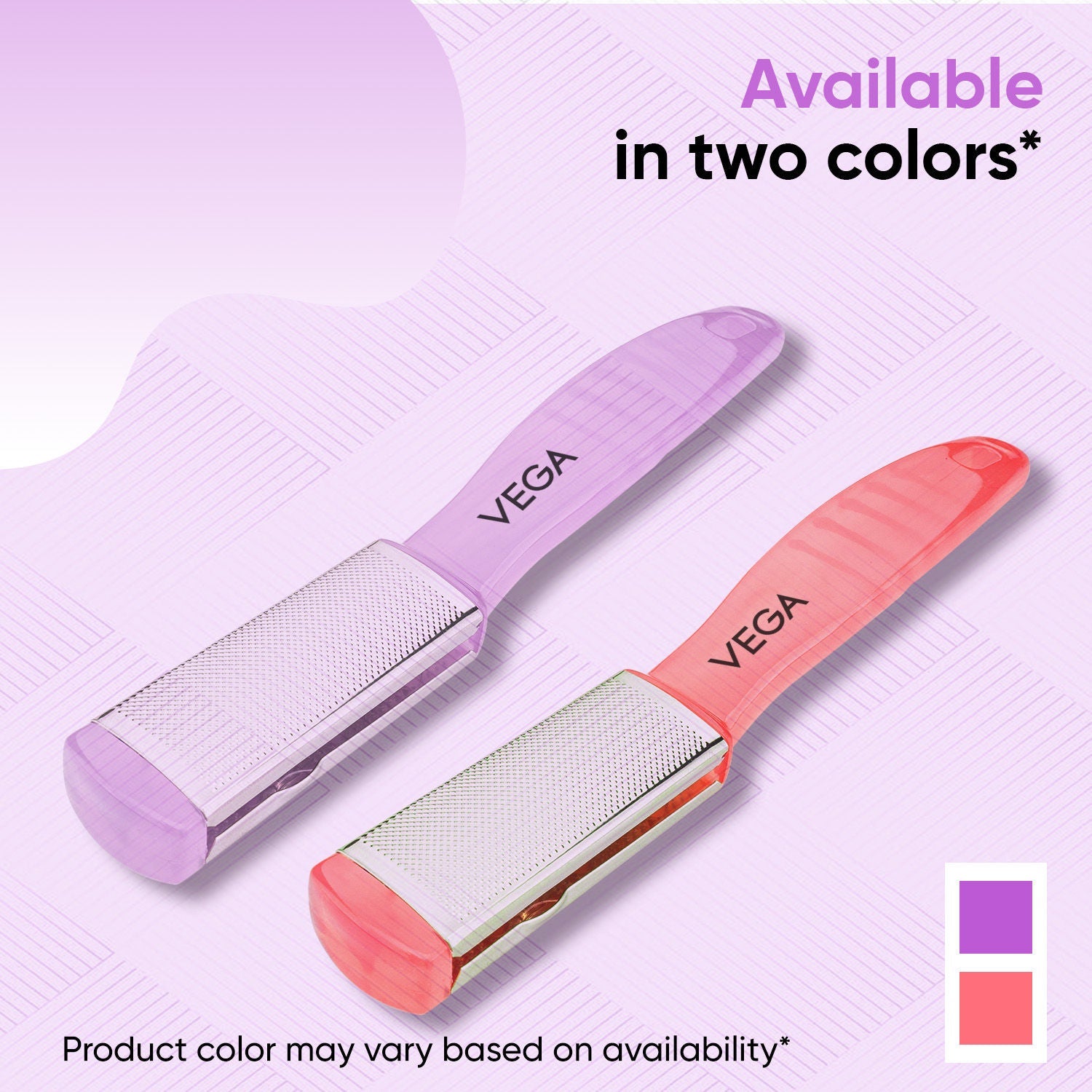 VEGA Pedicure Foot File–Dual-Sided Foot Scrubber for Remove Dead Skin, Callus (PD-03)