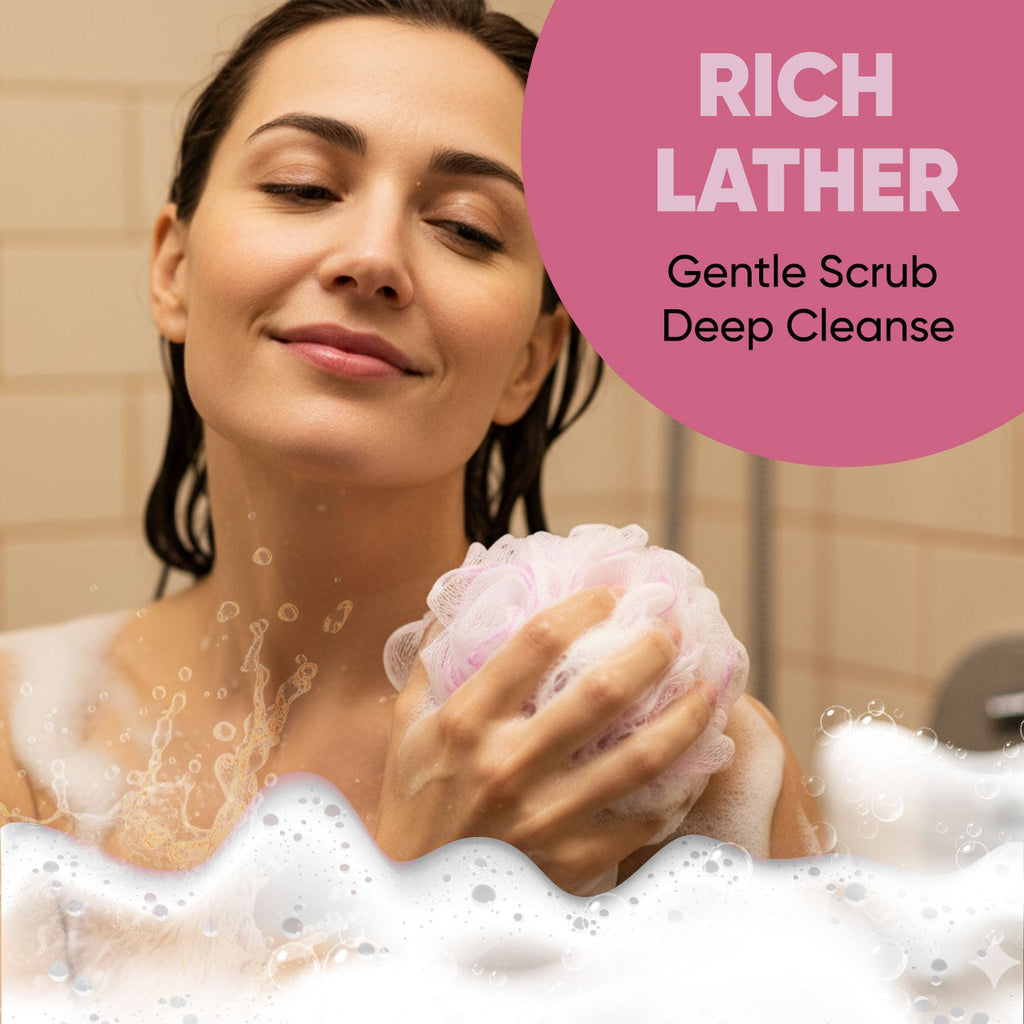 VEGA Everyday Bath Sponge Body Scrubber for Men & Women (BA-3/8)