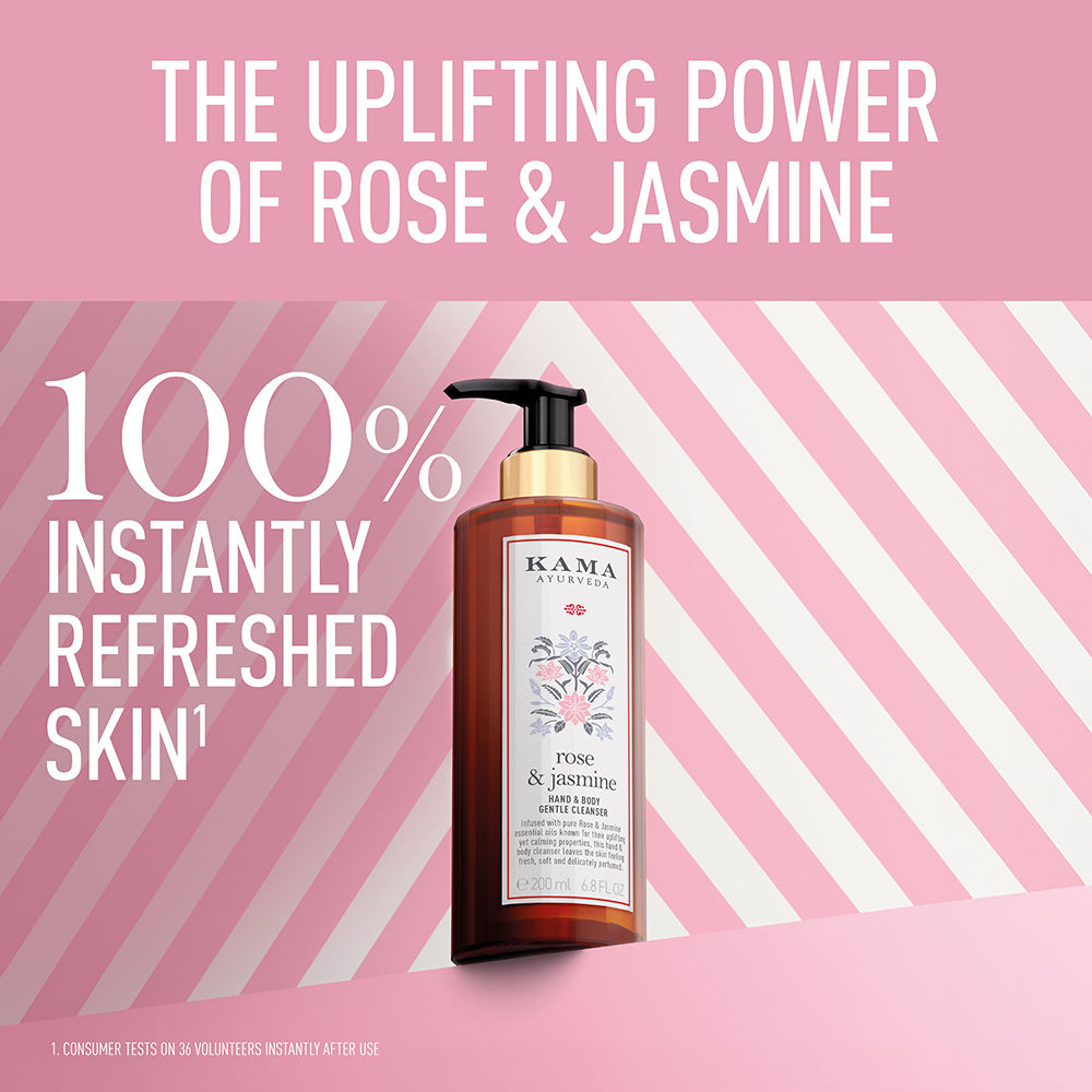 Kama Ayurveda Rose & Jasmine Moisturising with Paraben Free Body Cleanser
