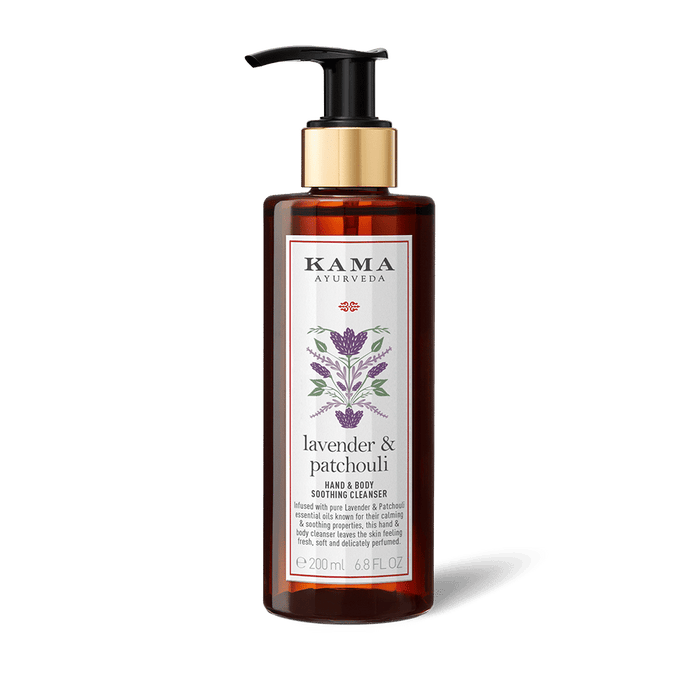 Kama Ayurveda Lavender & Patchouli Calming & Refreshing with Paraben Free Body Cleanser