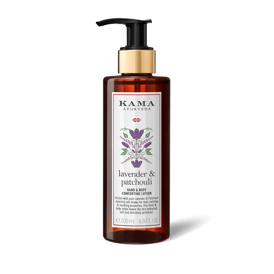 Kama Ayurveda Lavender & Patchouli Soothing & Hydrating with Paraben Free Hand And Body Lotion