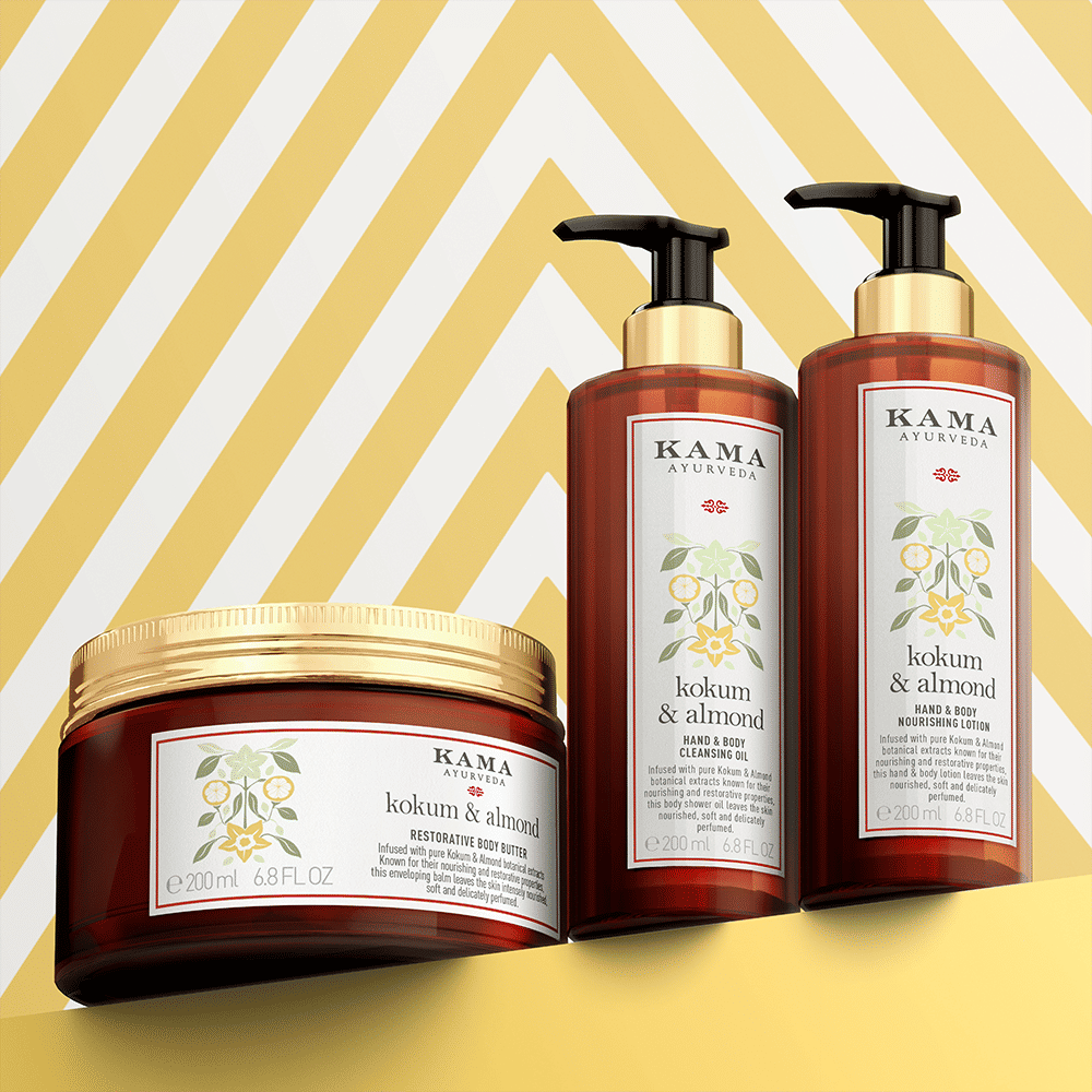 Kama Ayurveda Kokum Almond Restoring & Hydrating with Paraben Free Hand And Body Lotion