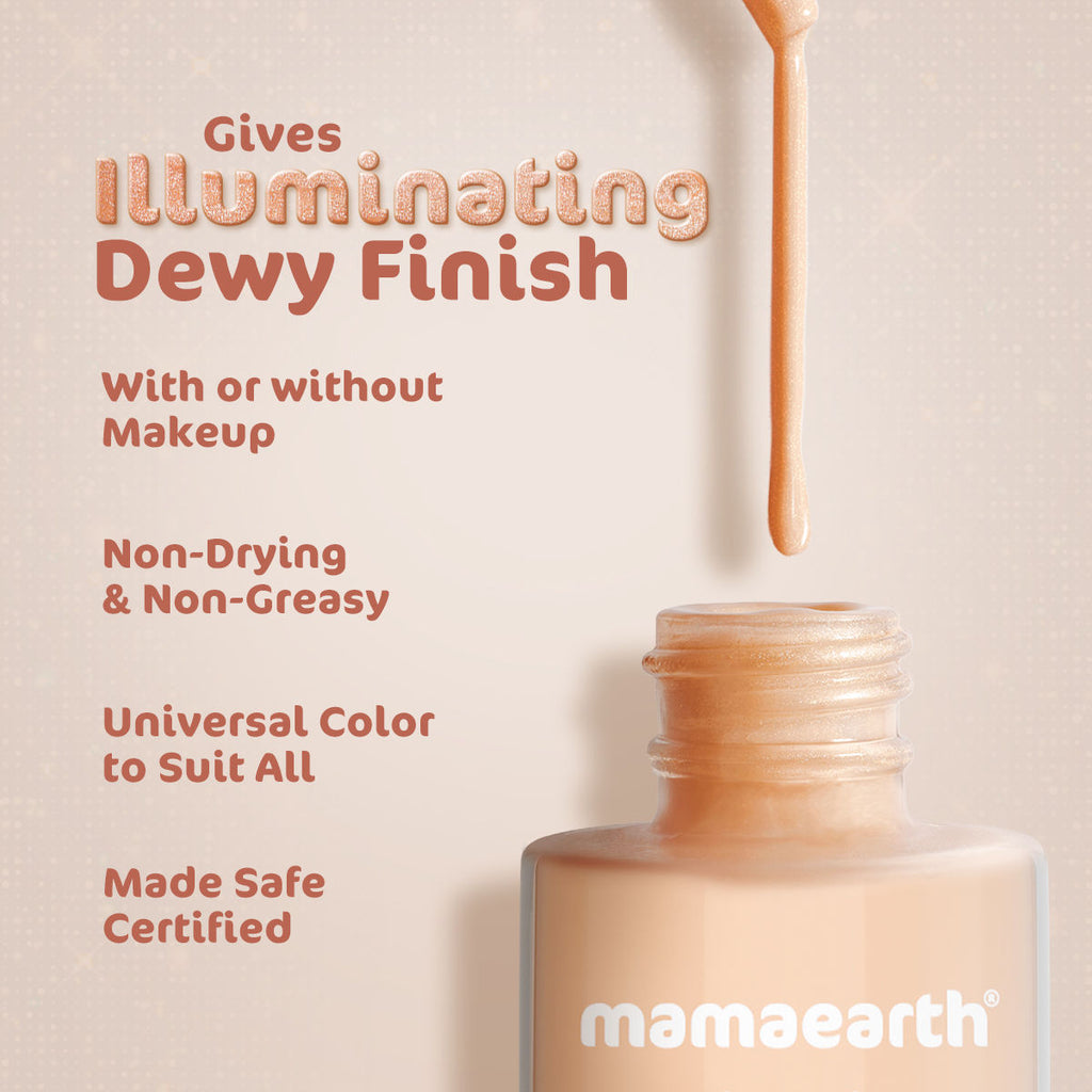 Mamaearth Hydra-Glow Illuminating Drops With Vitamin C & Hyaluronic Acid